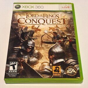 The Lord of The Rings Conquest Xbox 350 Complete in Box With manuals